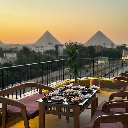 Almas Pyramids Hotel Kafret el-Gabal Eksteriør billede