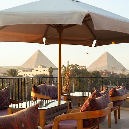 Almas Pyramids Hotel Kafret el-Gabal Eksteriør billede
