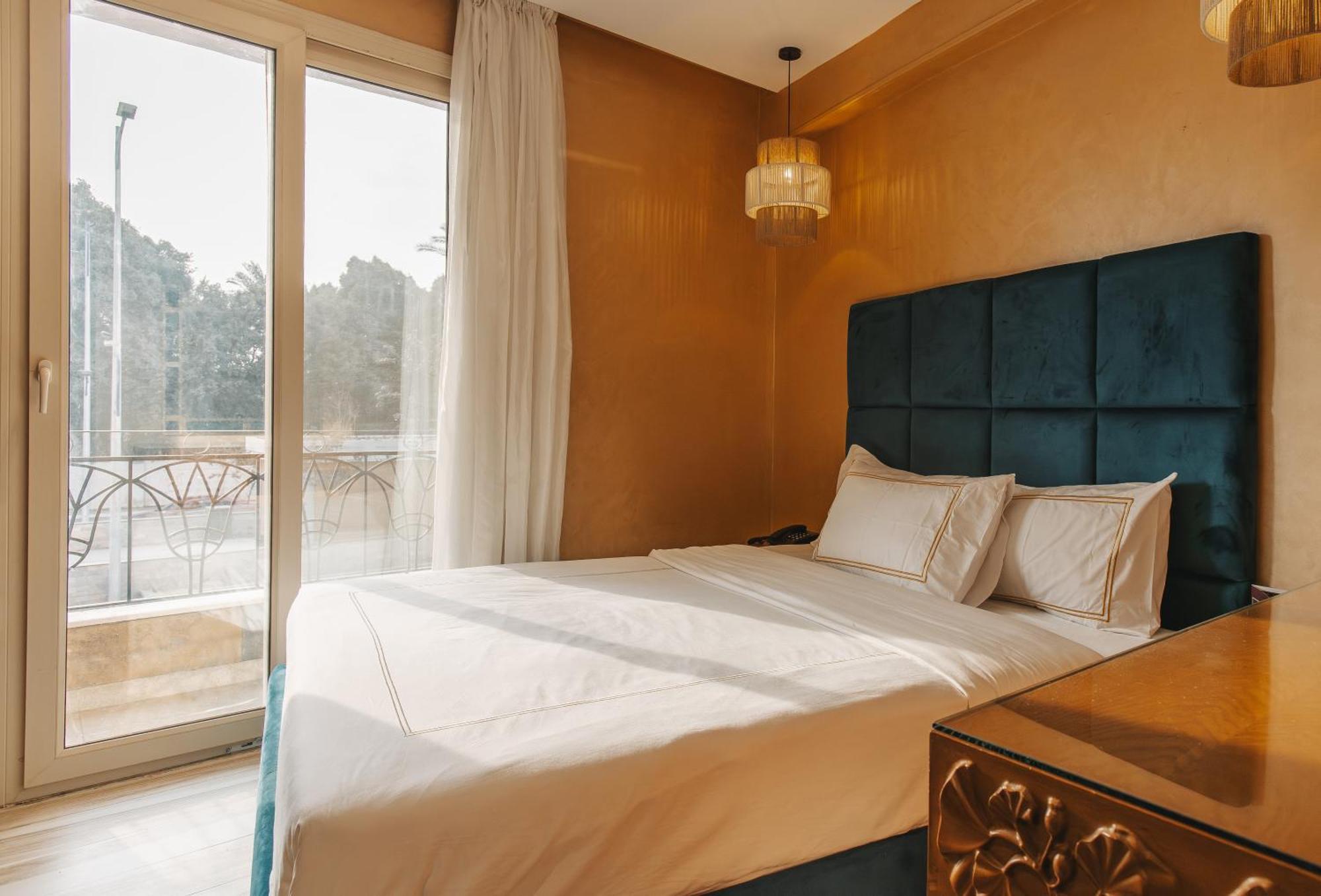 Almas Pyramids Hotel Kafret el-Gabal Eksteriør billede