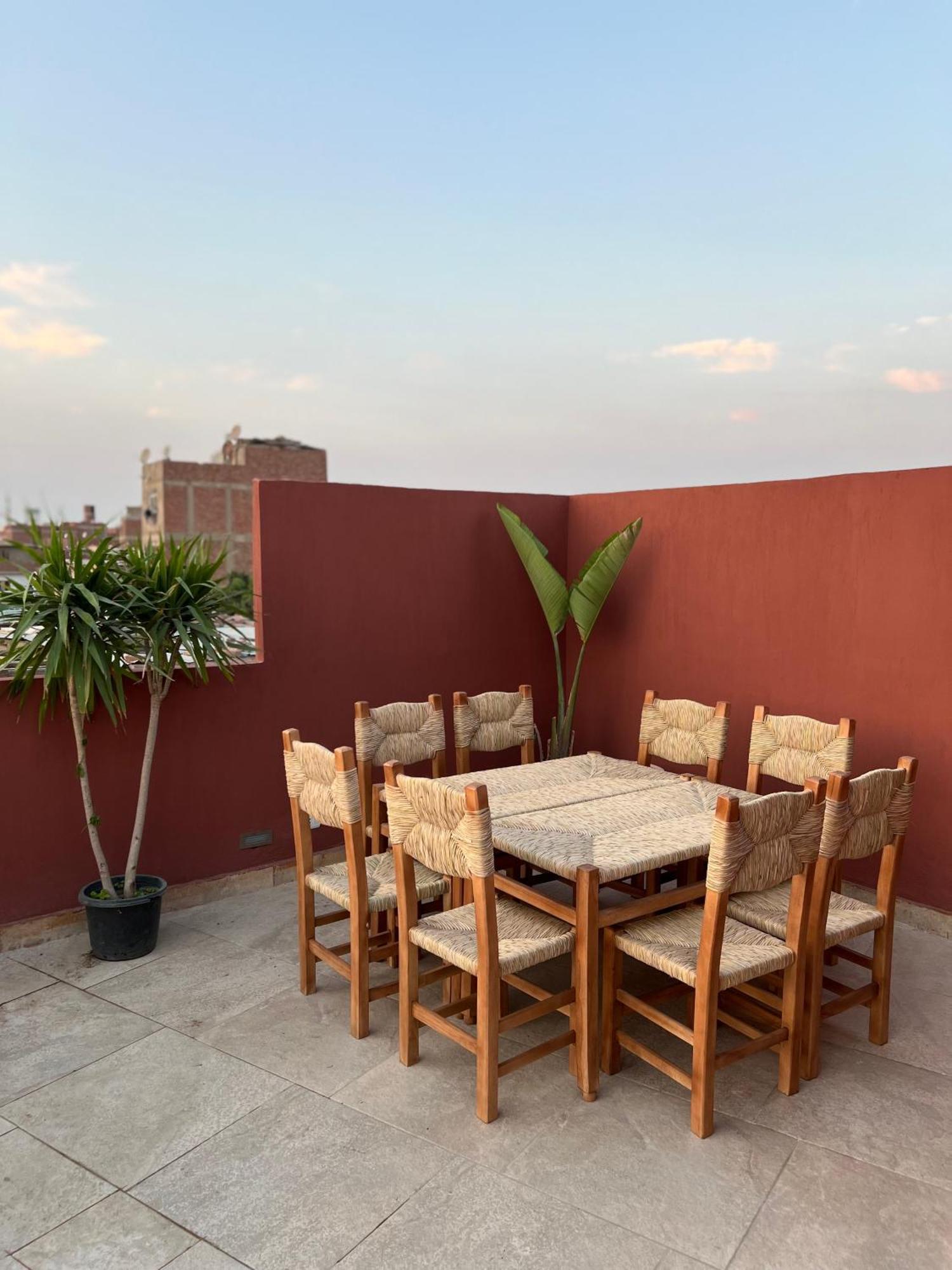 Almas Pyramids Hotel Kafret el-Gabal Eksteriør billede